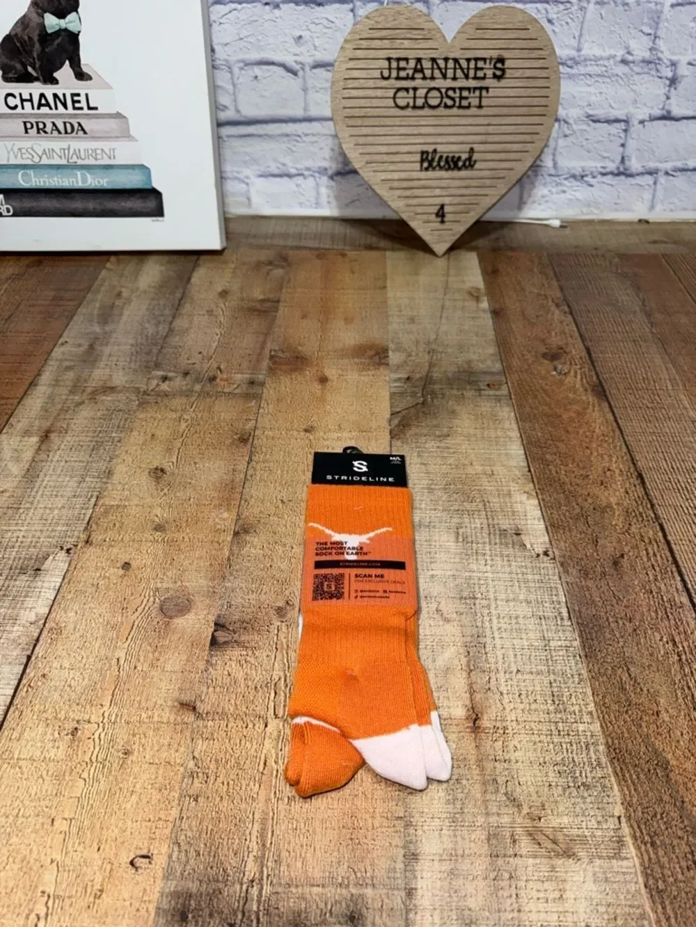 University of Texas Longhorns UT Unisex Socks Burnt Orange One Size NEW 2 Pack